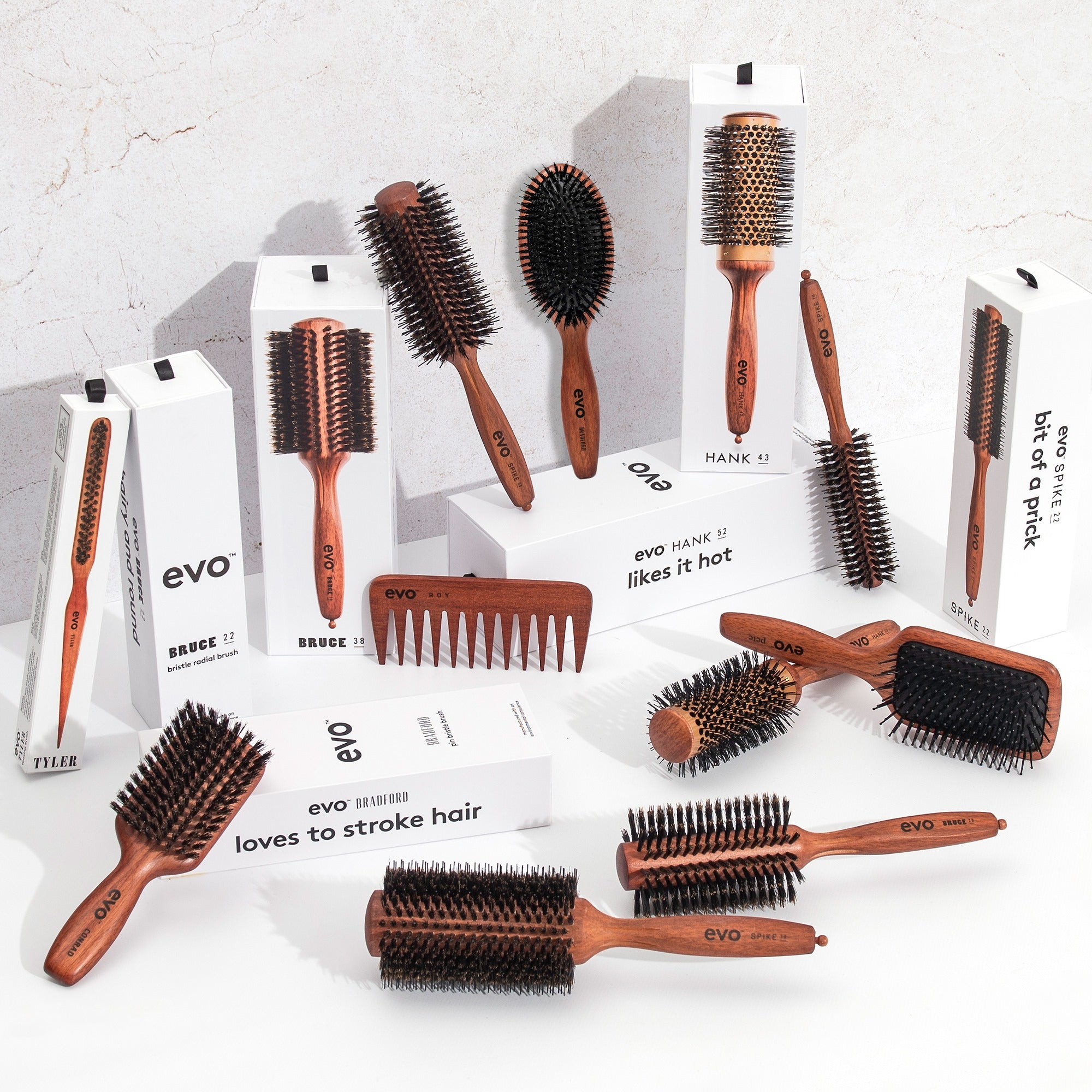 Evo Hair Round Brushes