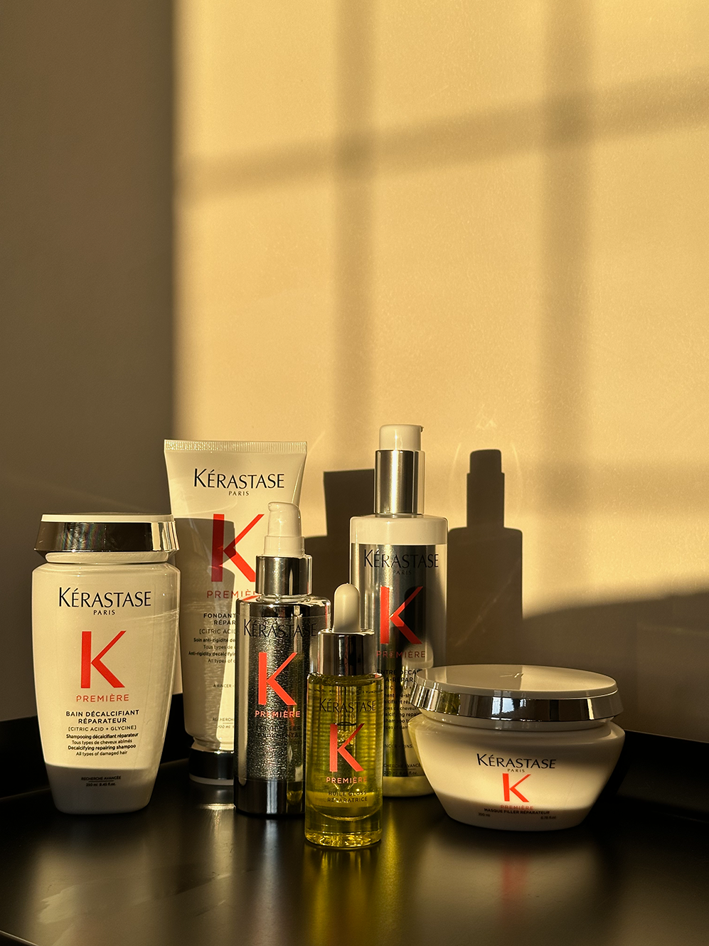 Introducing Première – The first collection to free damaged hair from calcium buildup