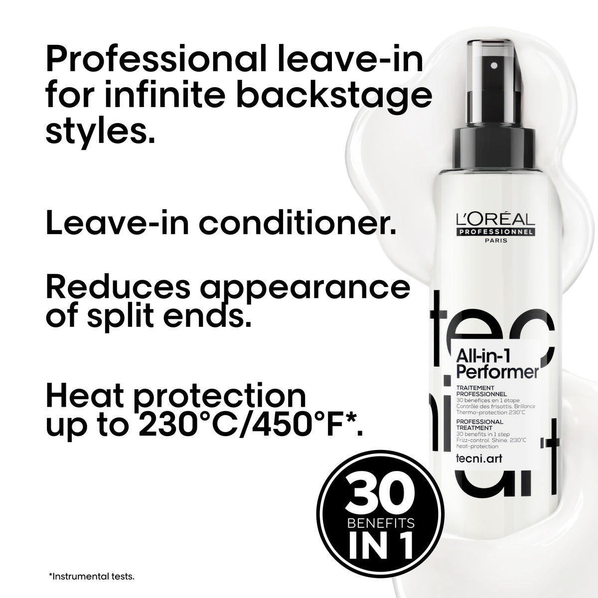L'Oréal Professionnel Tecni.Art All-in-1 Performer — key benefits