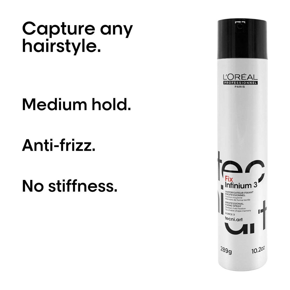 L'Oréal Professionnel Tecni.Art Fix Infinium 3 — key benefits