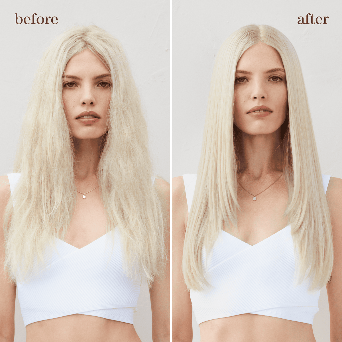 Pureology Strength Cure Dream Healer Serum — before and after