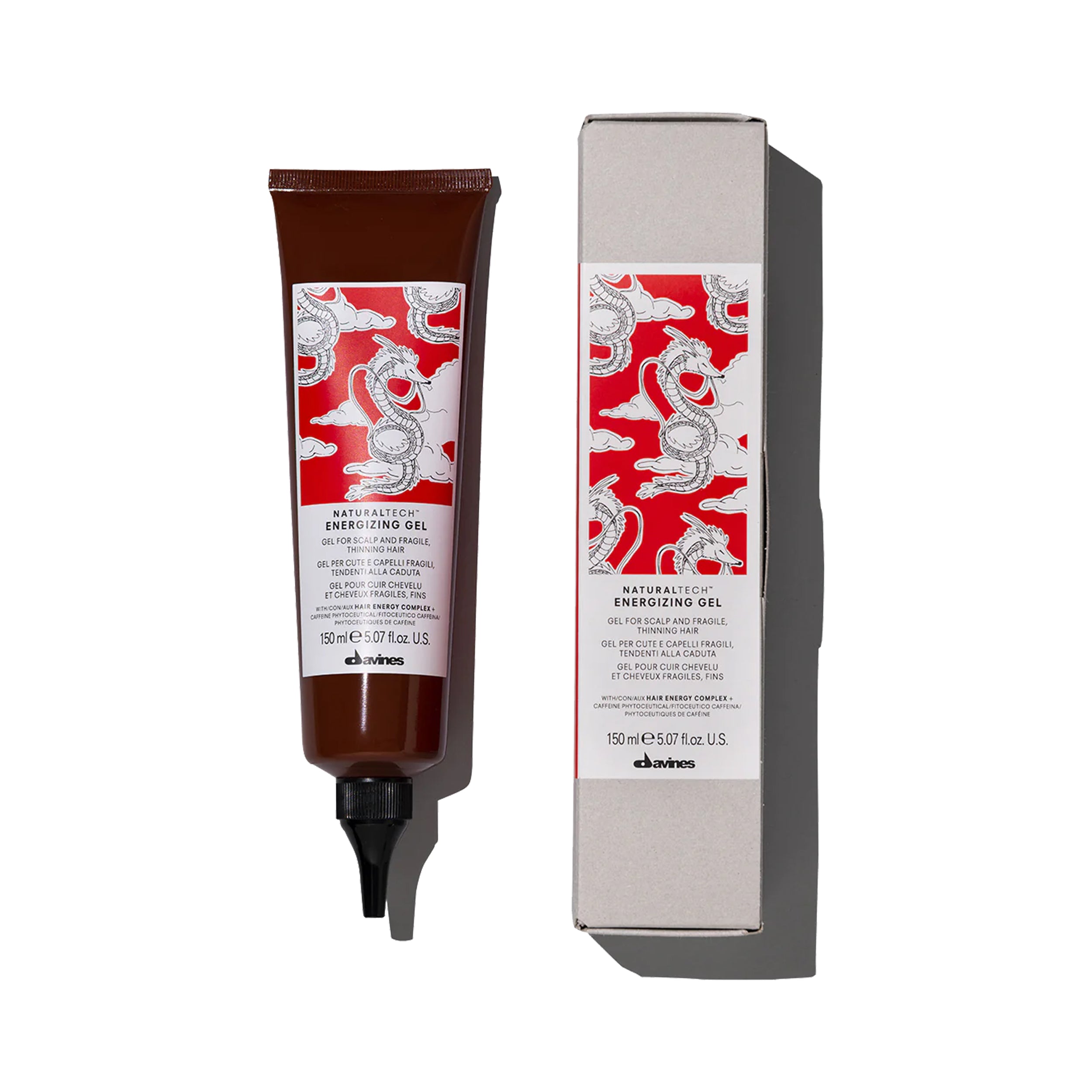 Gel traitant énergisant pour cheveux clairsemés