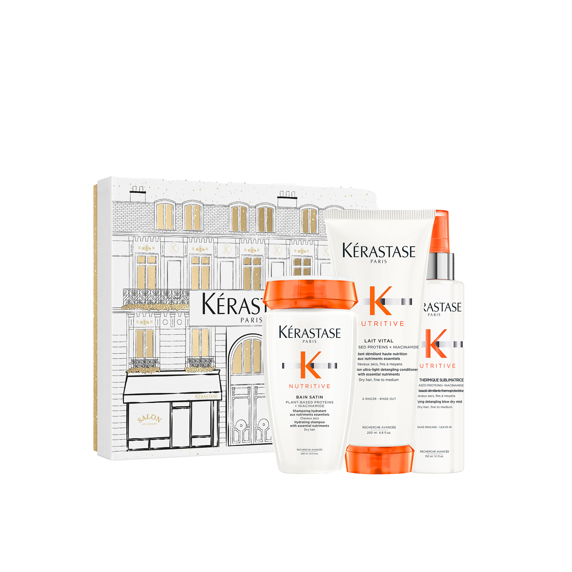 Limited Edition Nourishing Haircare Box for Thin Dry Hair