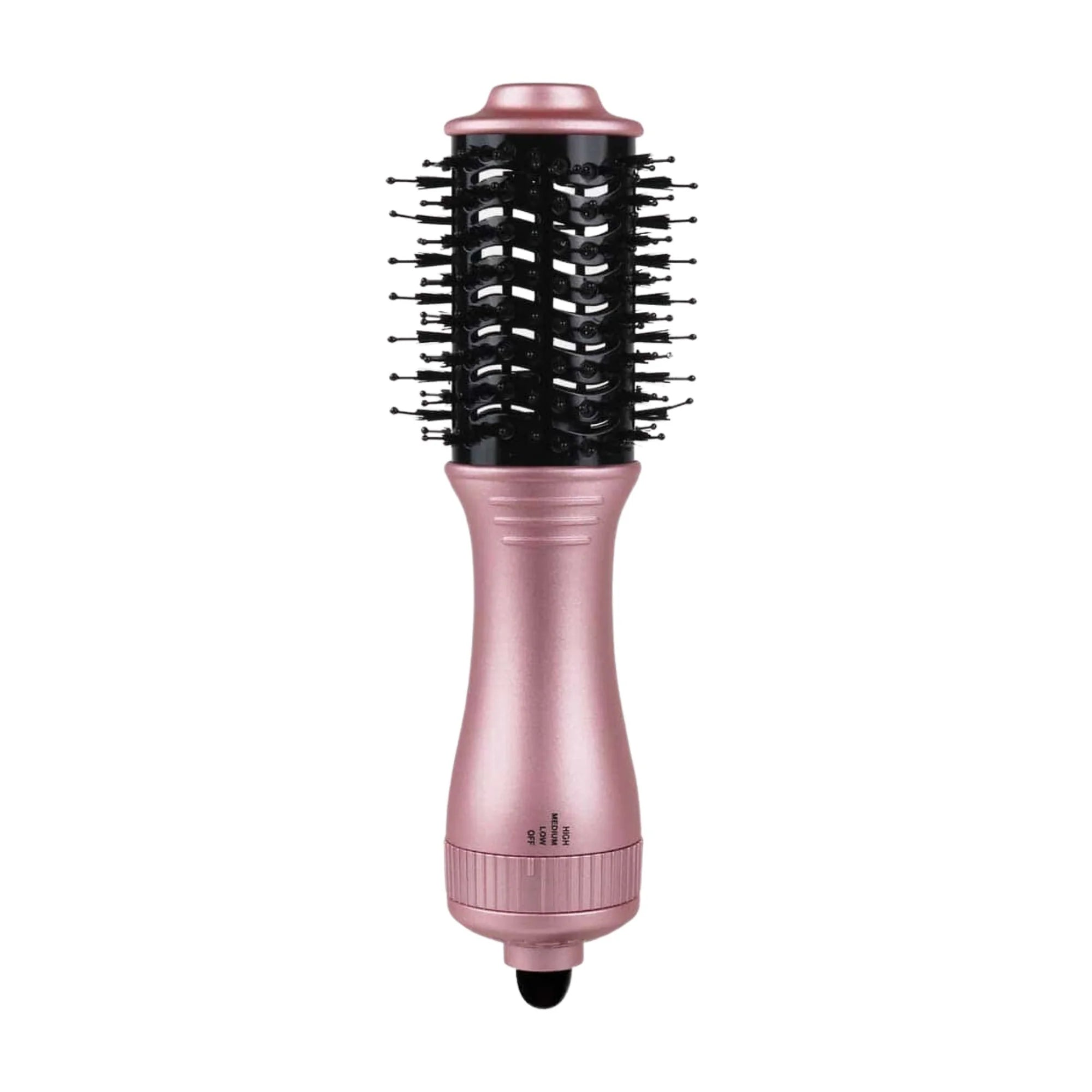 Brosse brushing marbrée rose