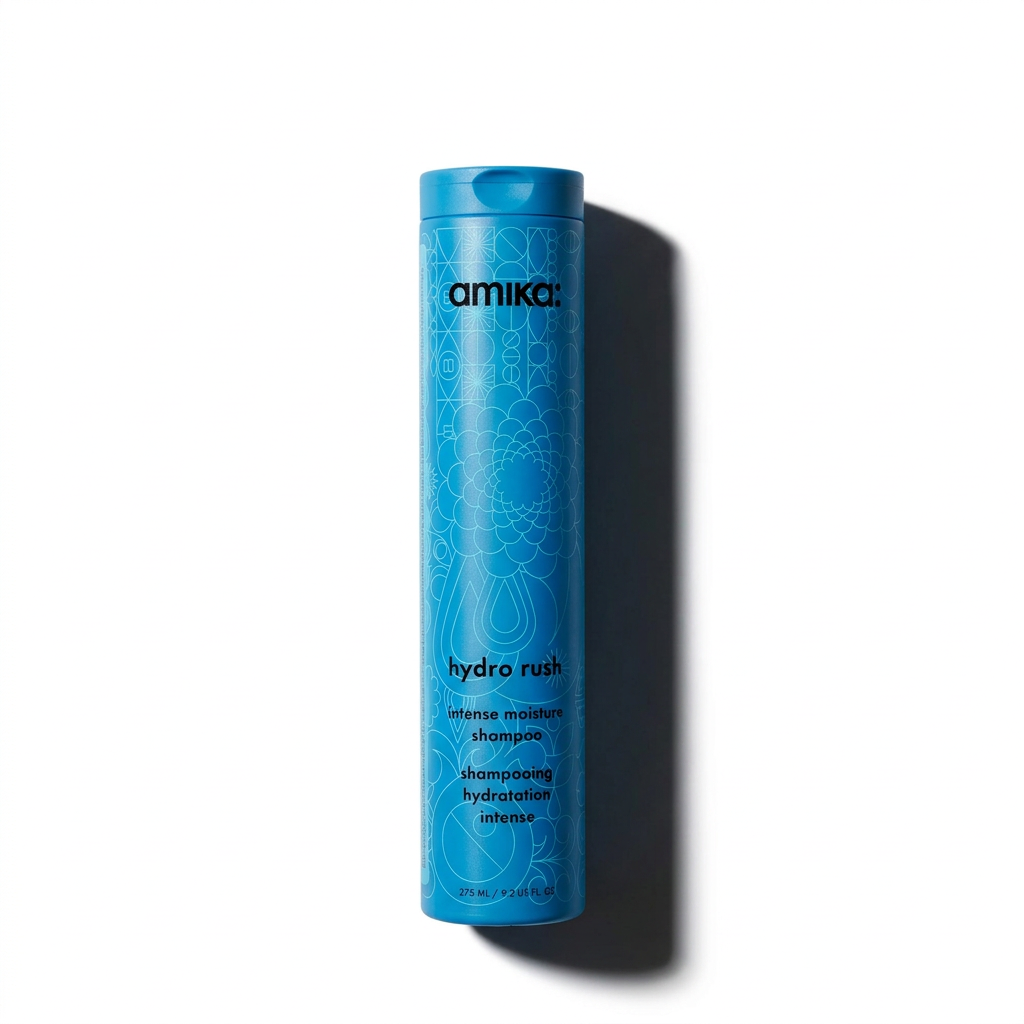 Amika hydro rush intense moisture shampoo - 275 ml / 9.2 fl oz bottle
