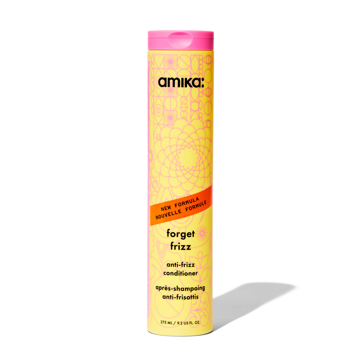 Amika forget frizz anti-frizz conditioner - 275 ml / 9.2 fl oz bottle