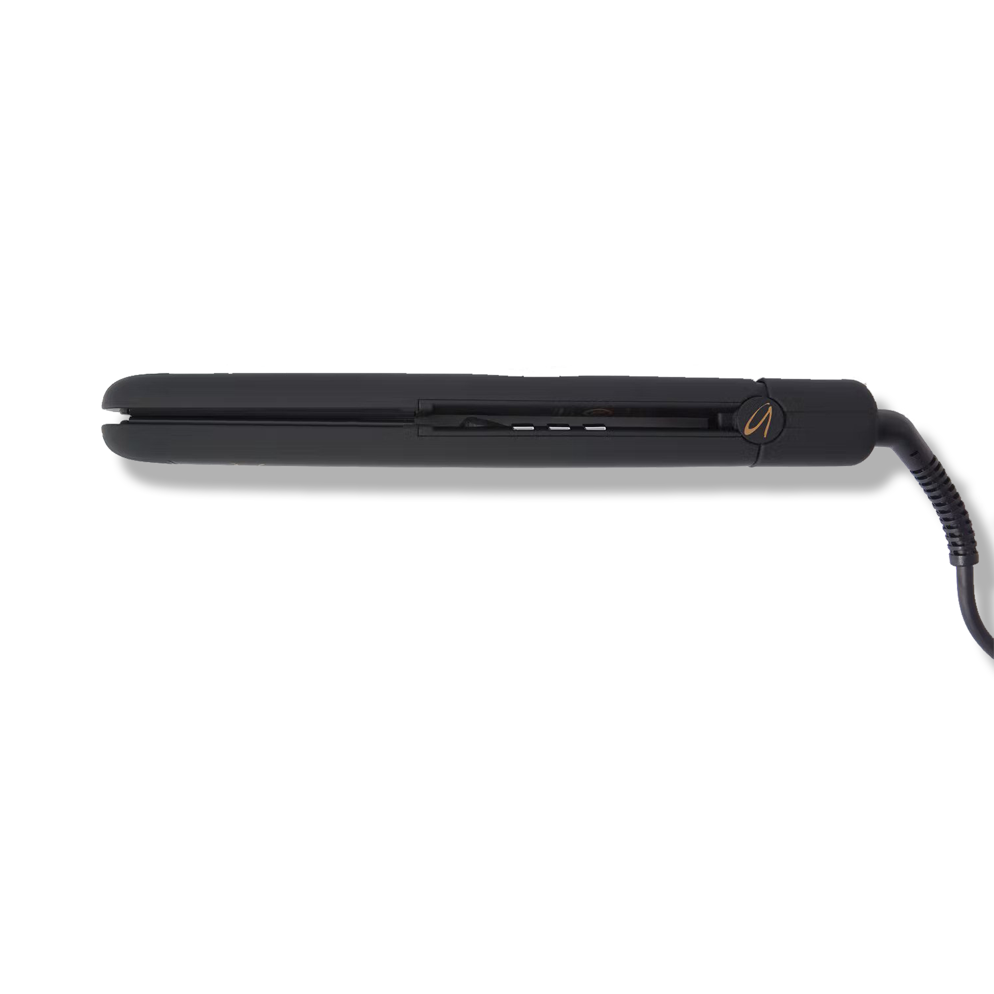 1” Black Infrared Ceramic Hair Straightener - Brush Salon