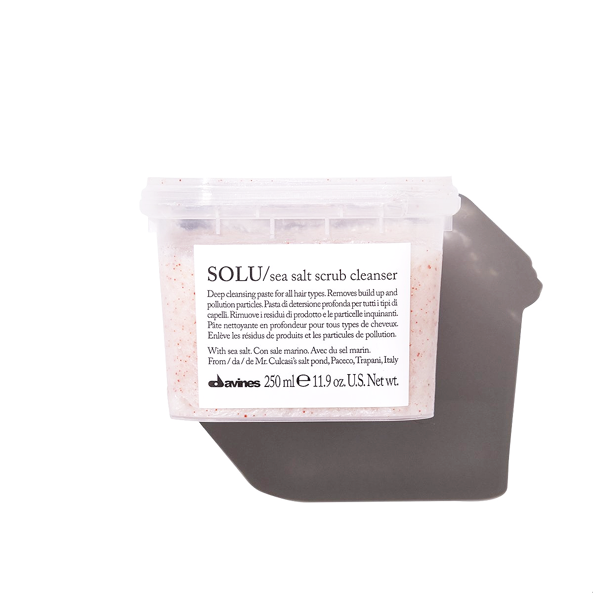 SOLU Sea Salt Scrub Cleanser - Brush Salon