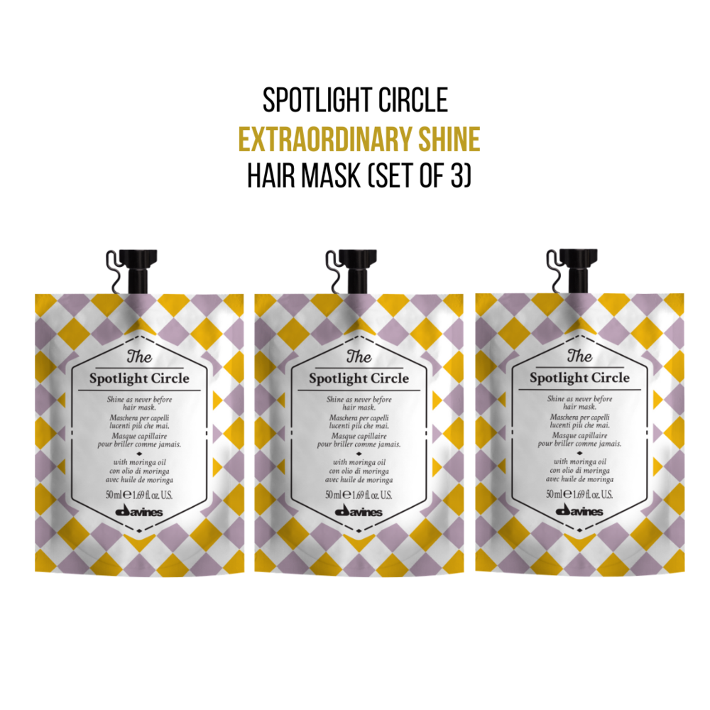 The Spotlight Circle Hair Mask Set Of 3