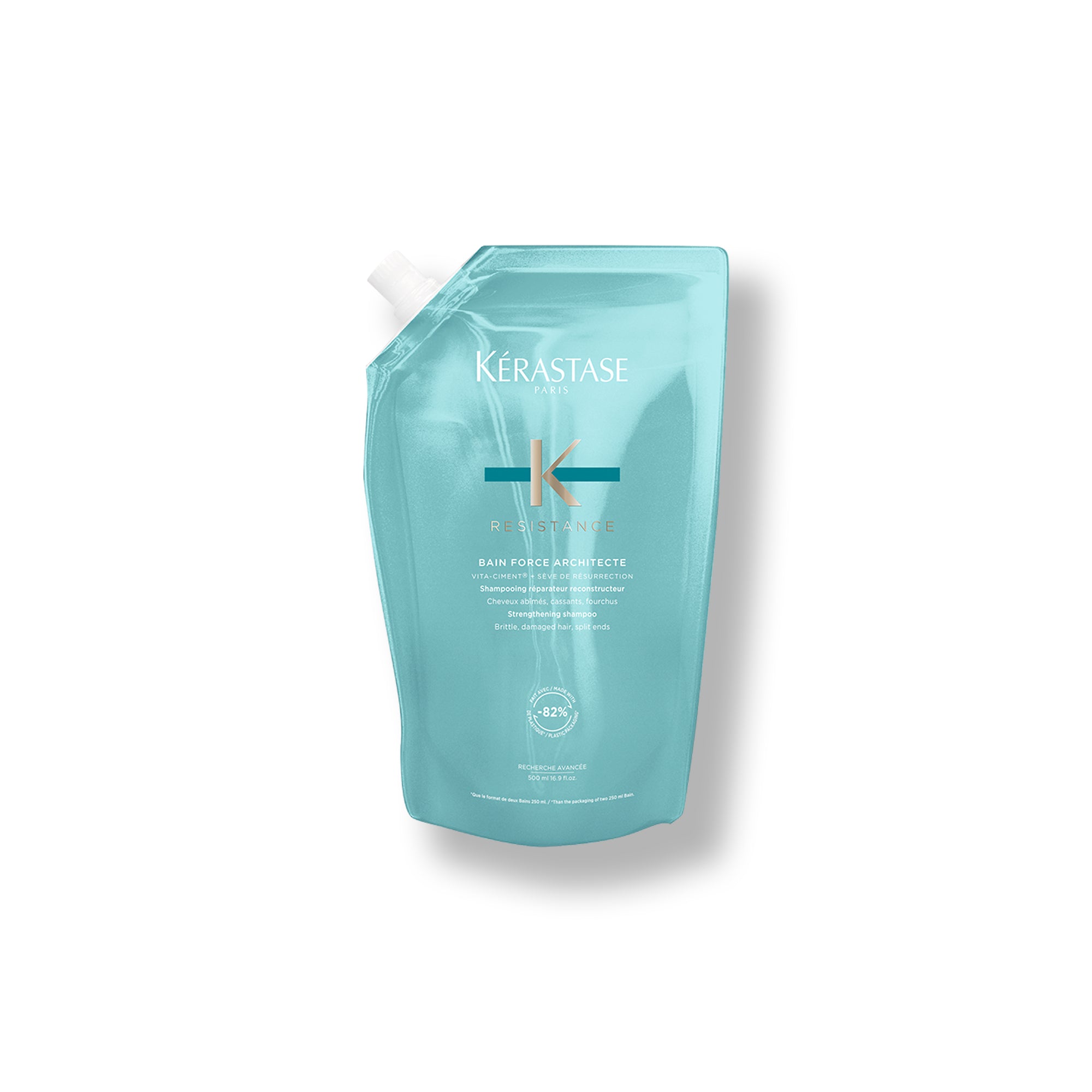 Pochette de recharge Resistance Bain Force Architecte - 500 ml