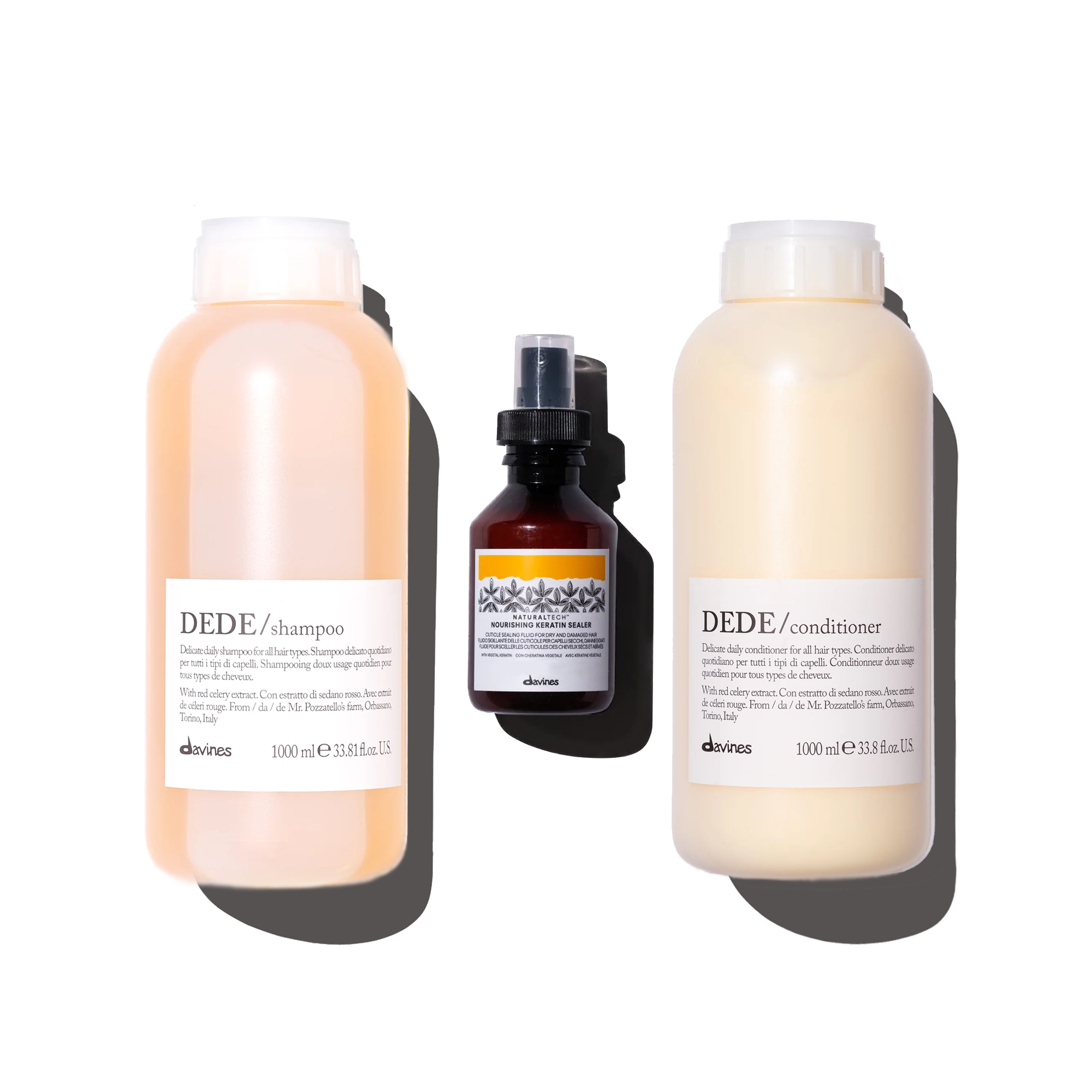 DEDE Litre Set + NaturalTech Nourishing Keratin Sealer