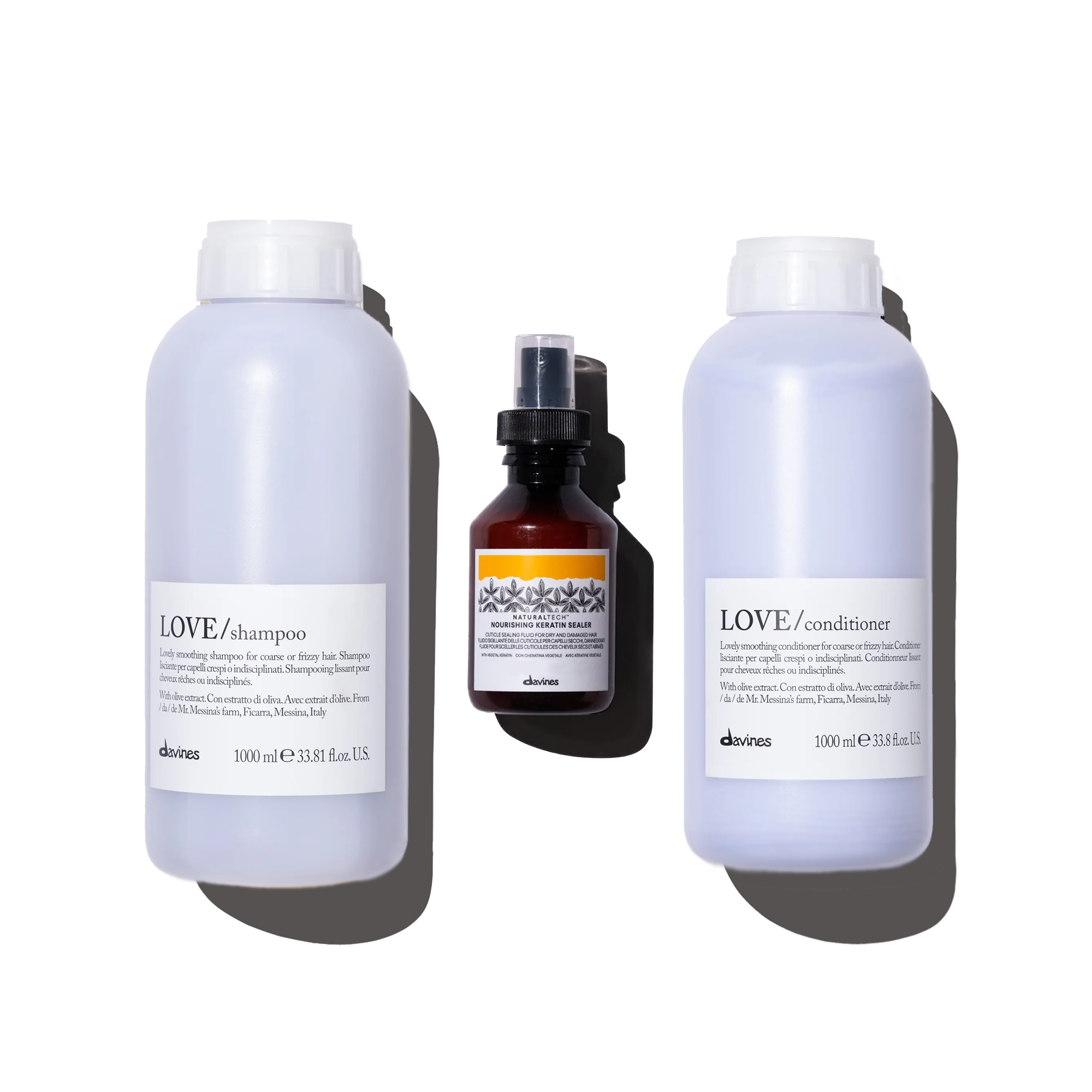 LOVE Smoothing Litre Set + NaturalTech Nourishing Keratin Sealer