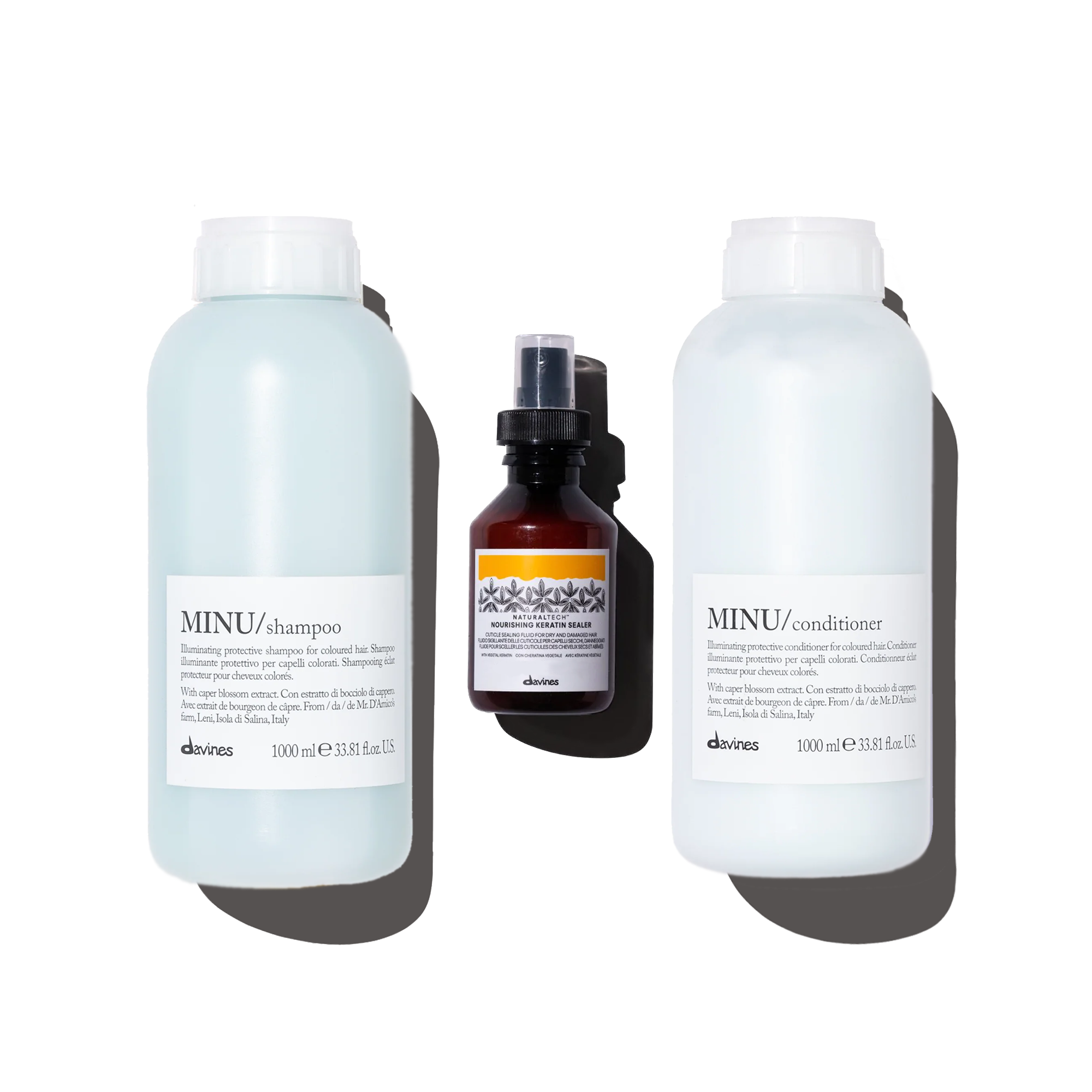 MINU Litre Set + NaturalTech Nourishing Keratin Sealer