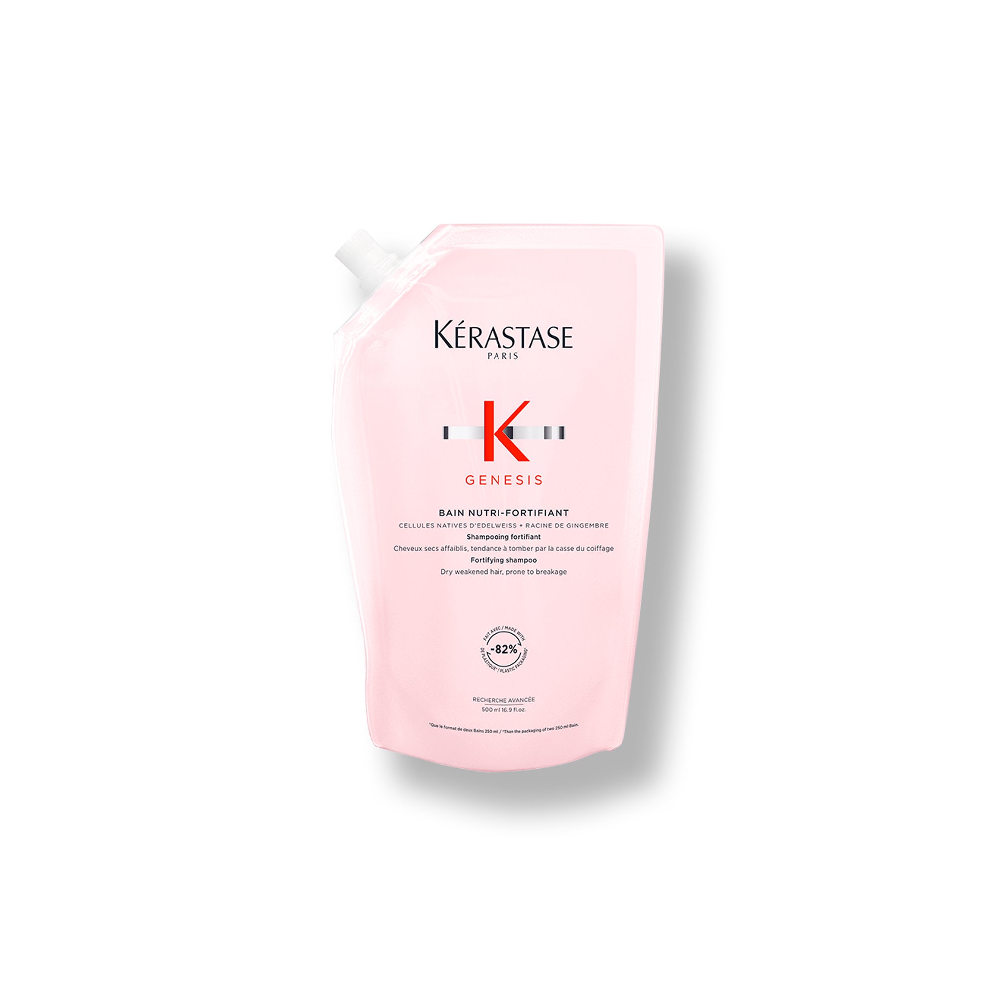 Pochette de recharge Genesis Bain Nutri-Fortifiant - 500 ml