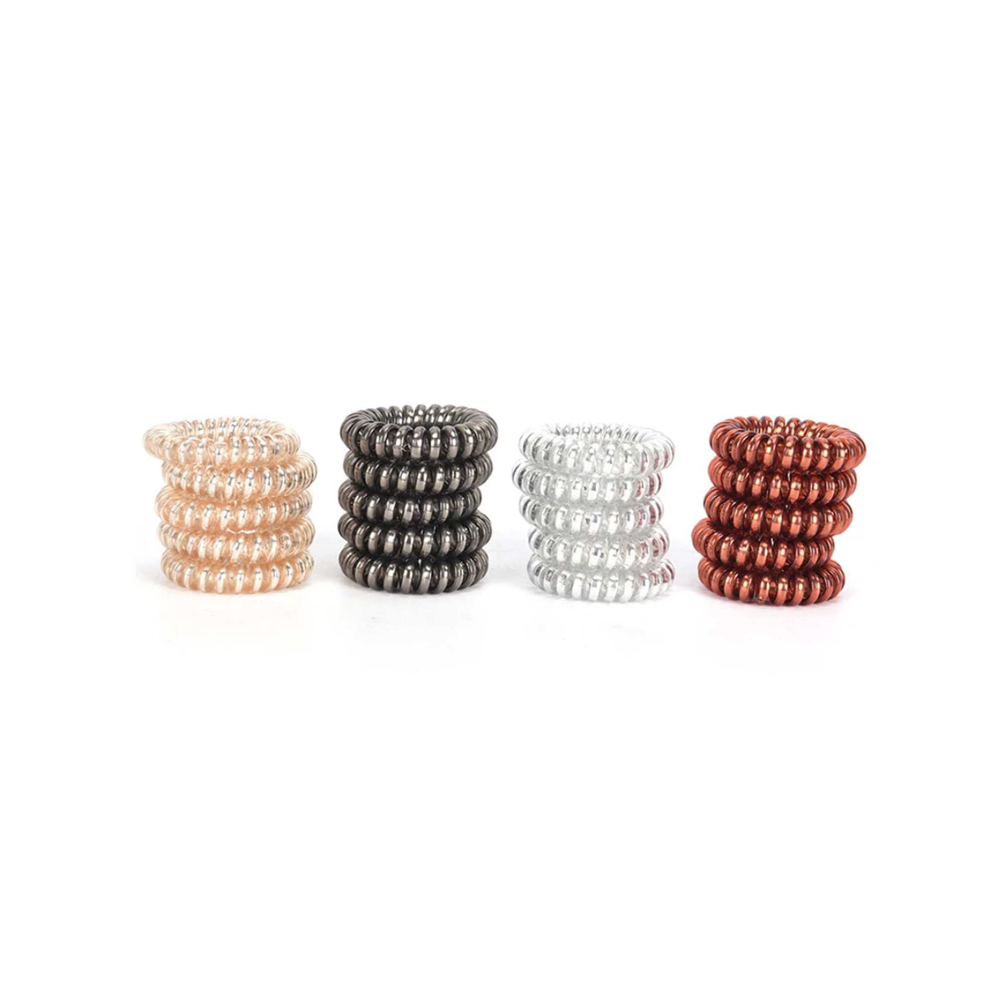 Spiral Hair Tie - 20pk