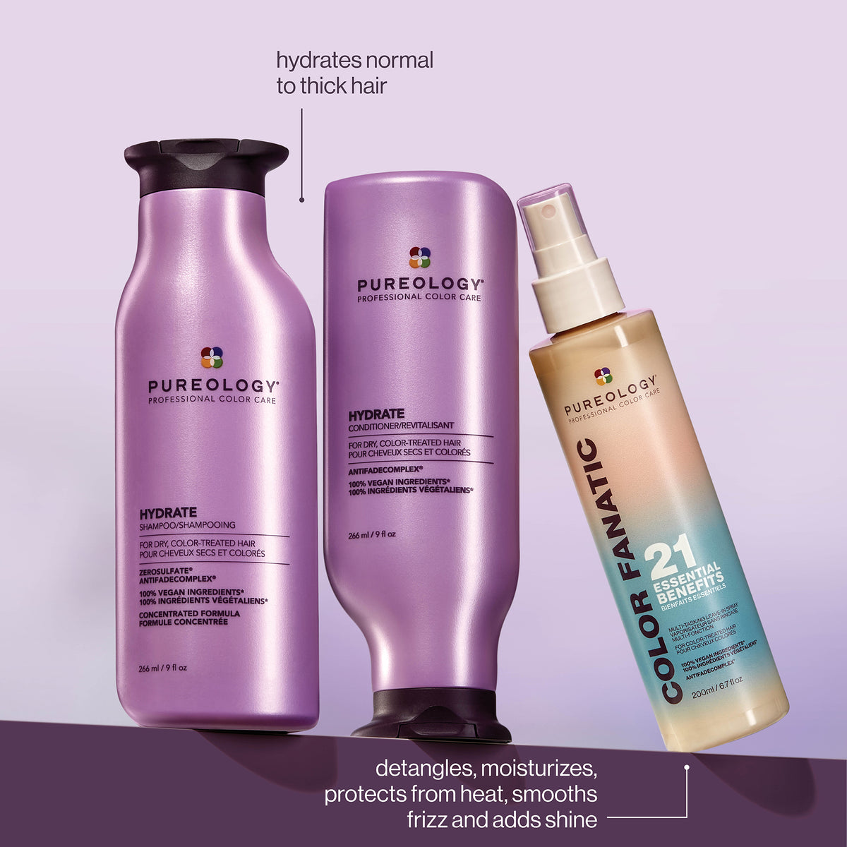 Pureology Hydrate Holiday Kit — contents