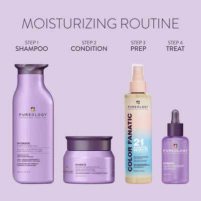Pureology Hydrate Deep Conditioning Treatment Mask — moisturizing routine