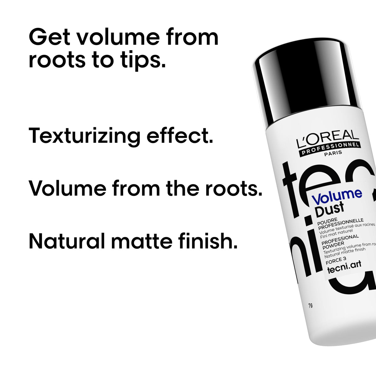 L'Oréal Professionnel Tecni.Art Volume Dust — key benefits
