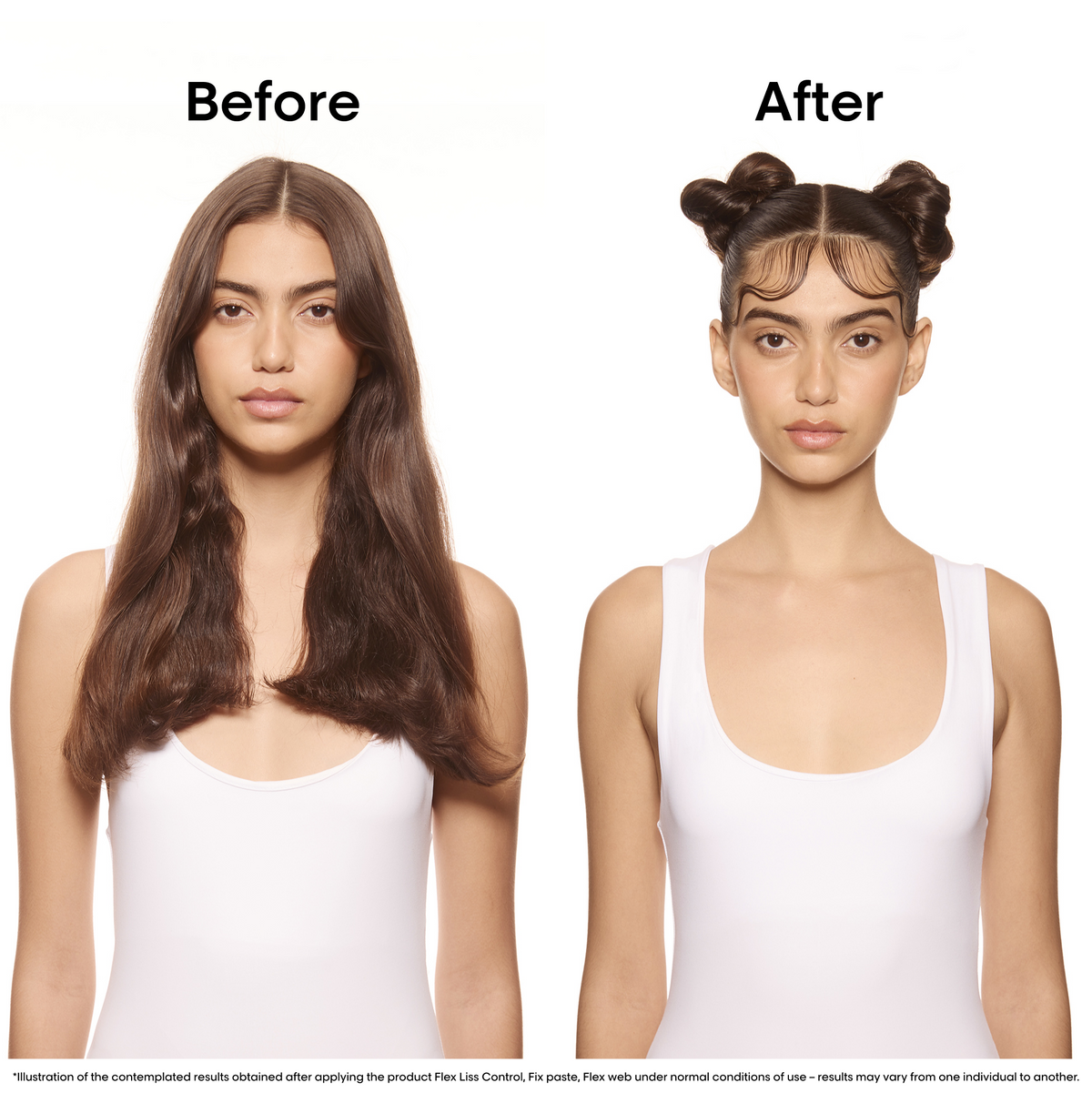 L'Oréal Professionnel Tecni.Art Fix Paste — before and after