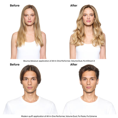 L'Oréal Professionnel Tecni.Art All-in-1 Performer — before and after