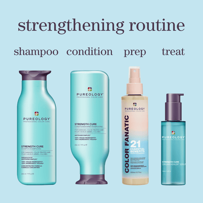 Pureology Strength Cure Dream Healer Serum — strengthening routine