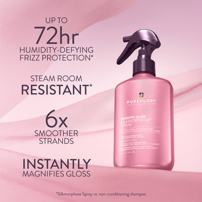 Pureology Smooth Gloss Silkmorphose Spray — key benefits