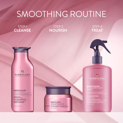 Pureology Smooth Gloss Silkmorphose Spray — smoothing routine