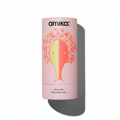 Shower Cap Pink Signature Print