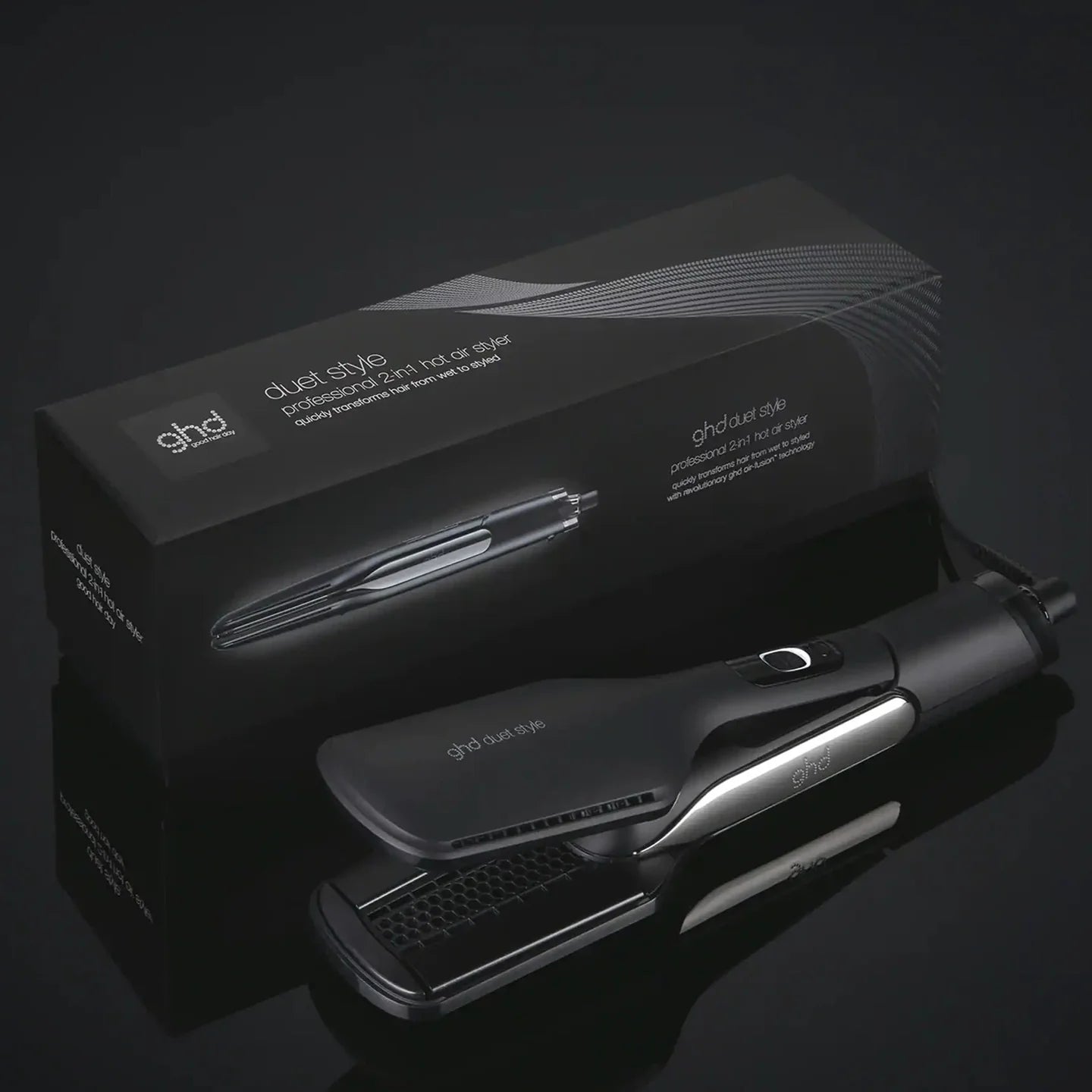 ghd Duet Style 2 in 1 Hot Air Styler Black