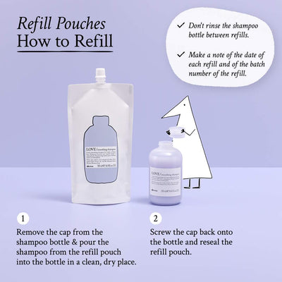 LOVE Smoothing Shampoo Refill 500ml