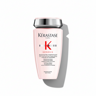 Kérastase Genesis shampoo bottle on a white background