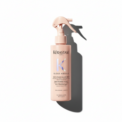 Kérastase Gloss Absolu hair product bottle on a white background