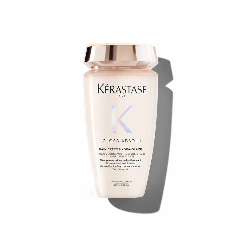 Kérastase Gloss Absolu hair care product on a white background