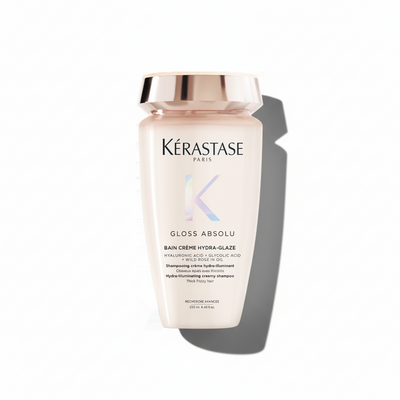 Kérastase Gloss Absolu hair care product on a white background