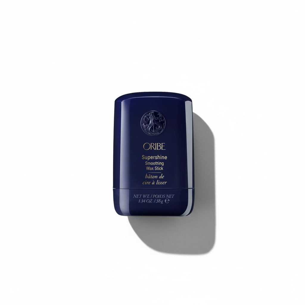 Oribe hair product stick on a white background