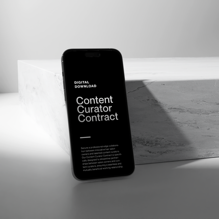 Content Curator Contract - Digital Download