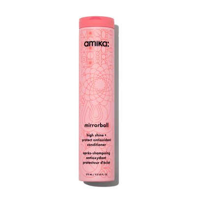Amika mirrorball high shine + protect antioxidant conditioner - 9.2 fl oz. / 275 ml bottle