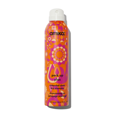 Amika perk up plus extended clean dry shampoo in 5.3 oz / 199 ml size