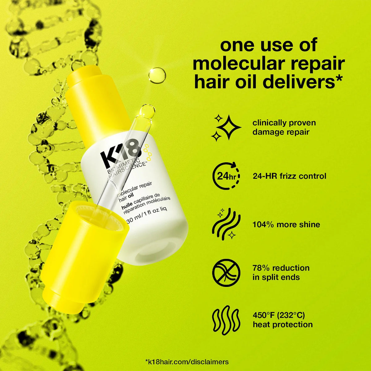 K18 Molecular Repair Hair Oil – 4