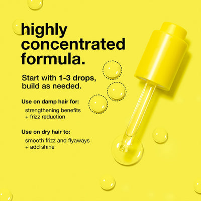 Huile capillaire réparatrice moléculaire