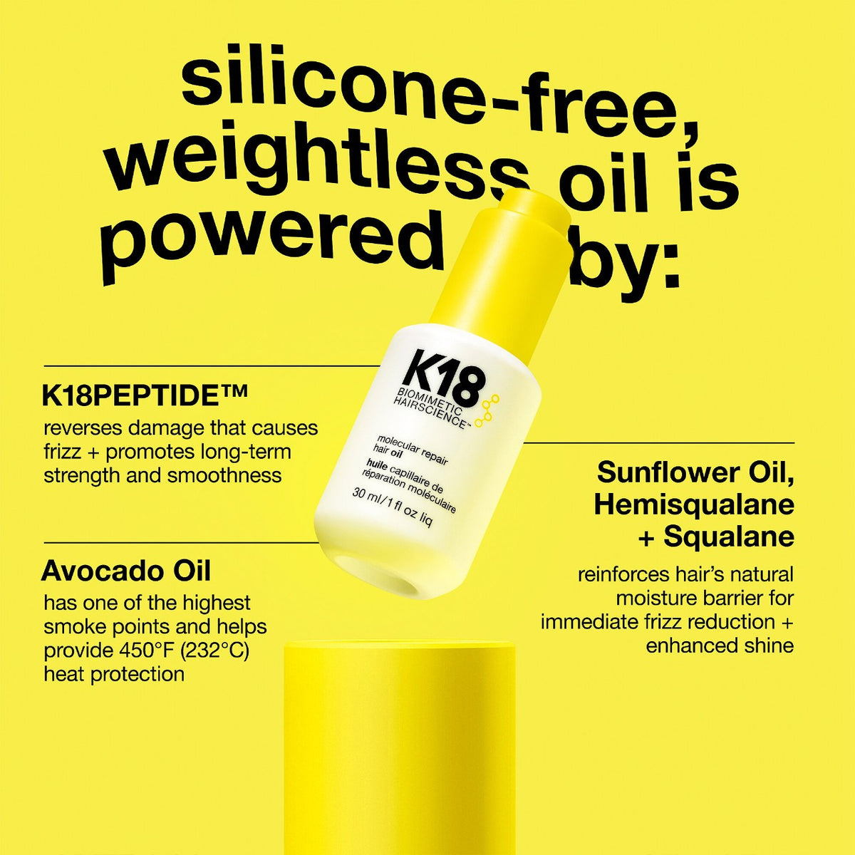 K18 Molecular Repair Hair Oil – 6