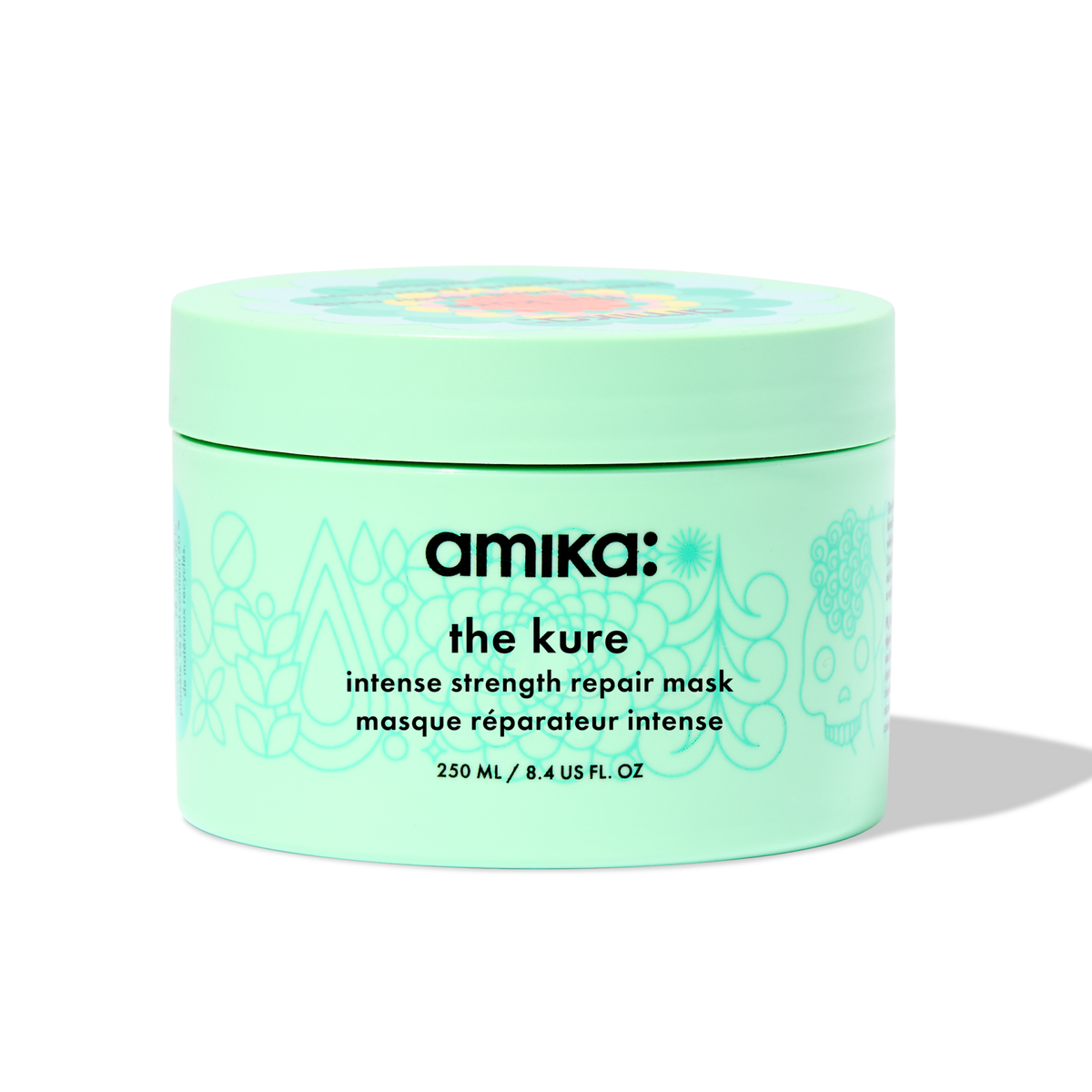 Image of the kure intense strength repair mask 8.4oz / 250ml.