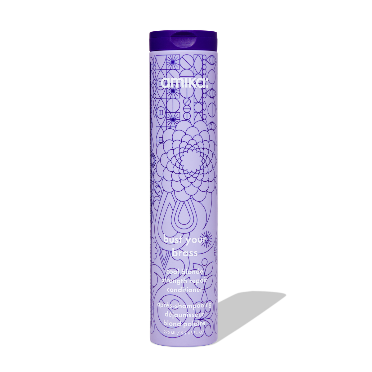 Image of the bust your brass cool blonde strength repair conditioner 9.2oz / 275ml.