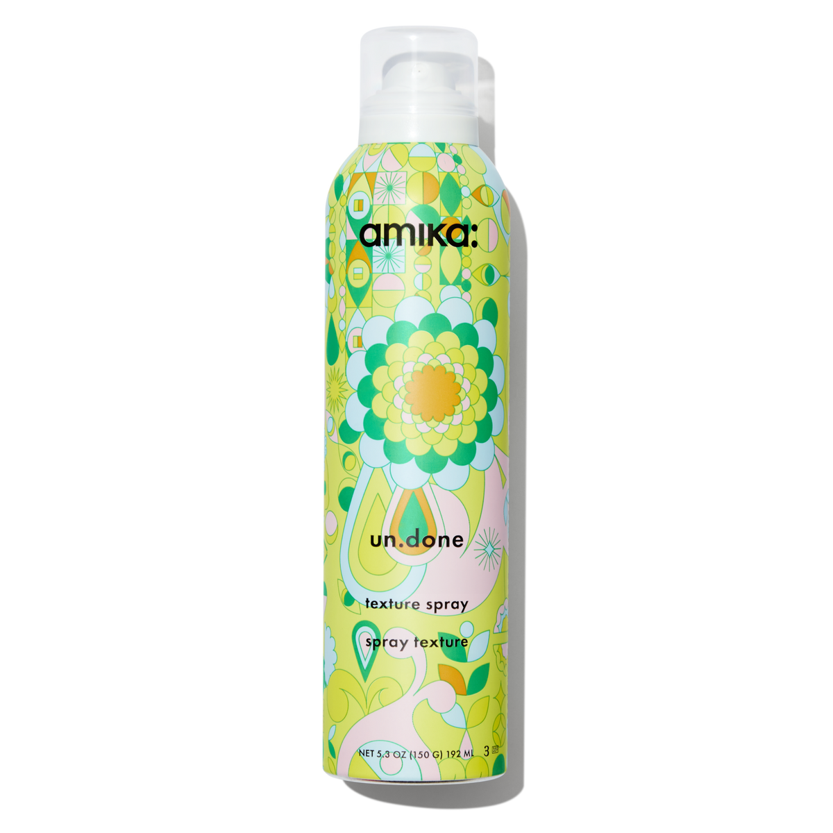 Amika un.done texture spray bottle in retail size: 5.3 oz. / 192 ml