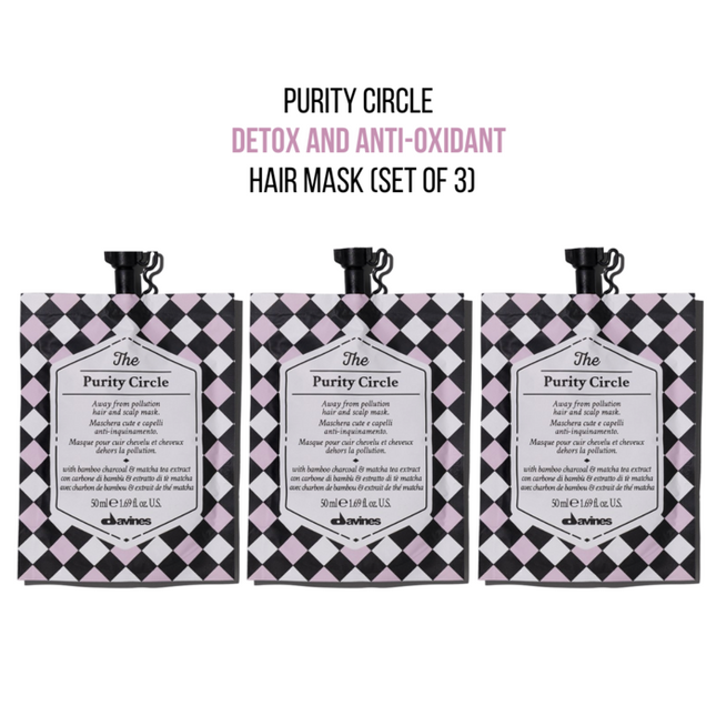 The Purity Circle Hair Mask Set Of 3