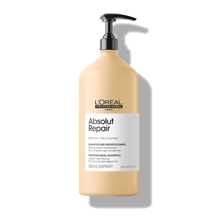 Serie Expert Absolut Repair Instant Resurfacing Shampoo - Brush Salon 