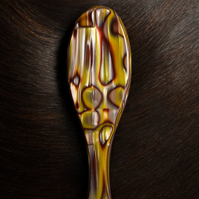 Italian Resin Flat Brush