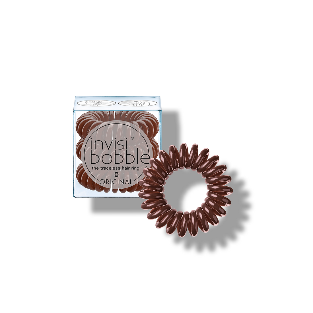 The Traceless Hair Ring - Pretzel Brown